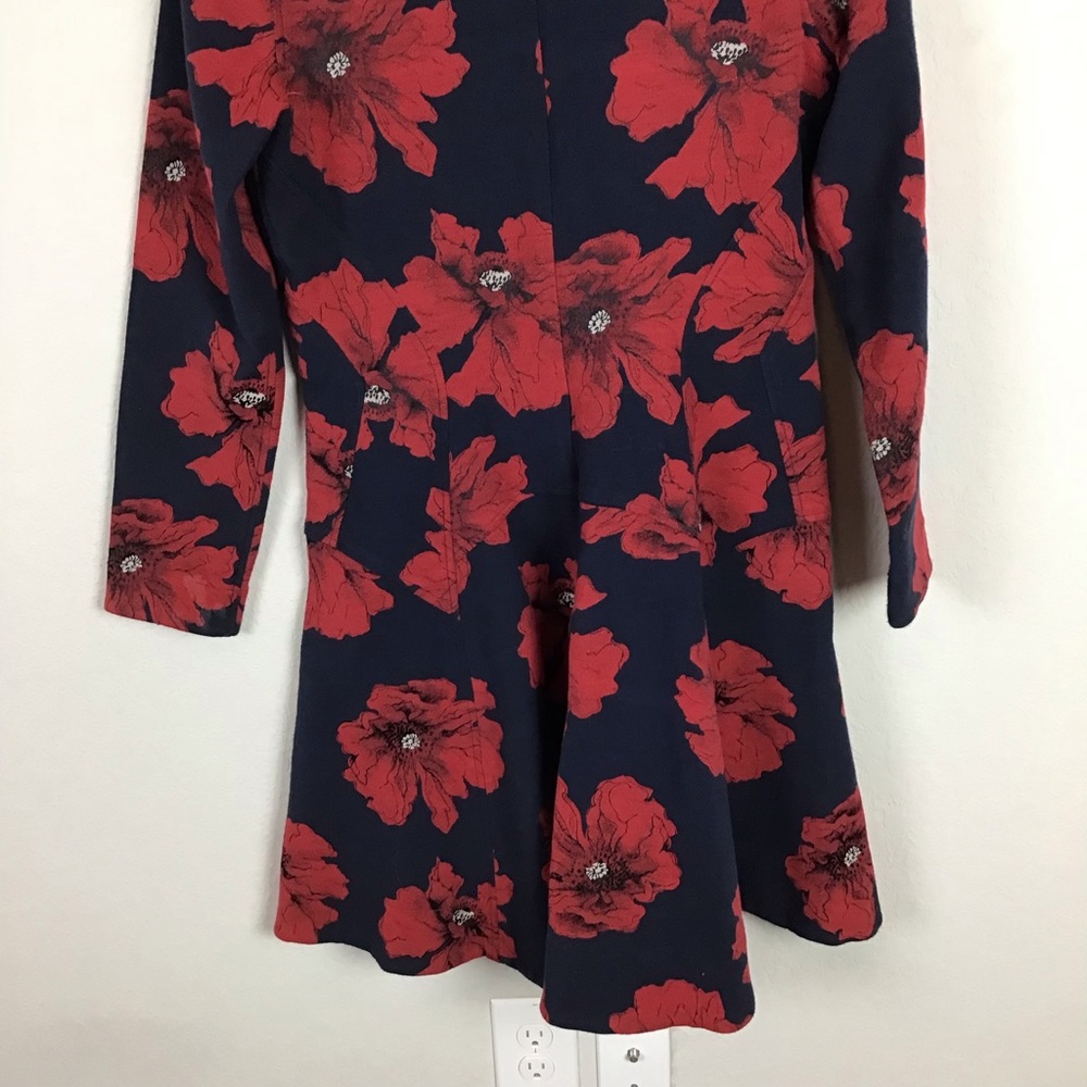 Lela Rose Dress Poppy Floral Print - Picture 7 of 10
